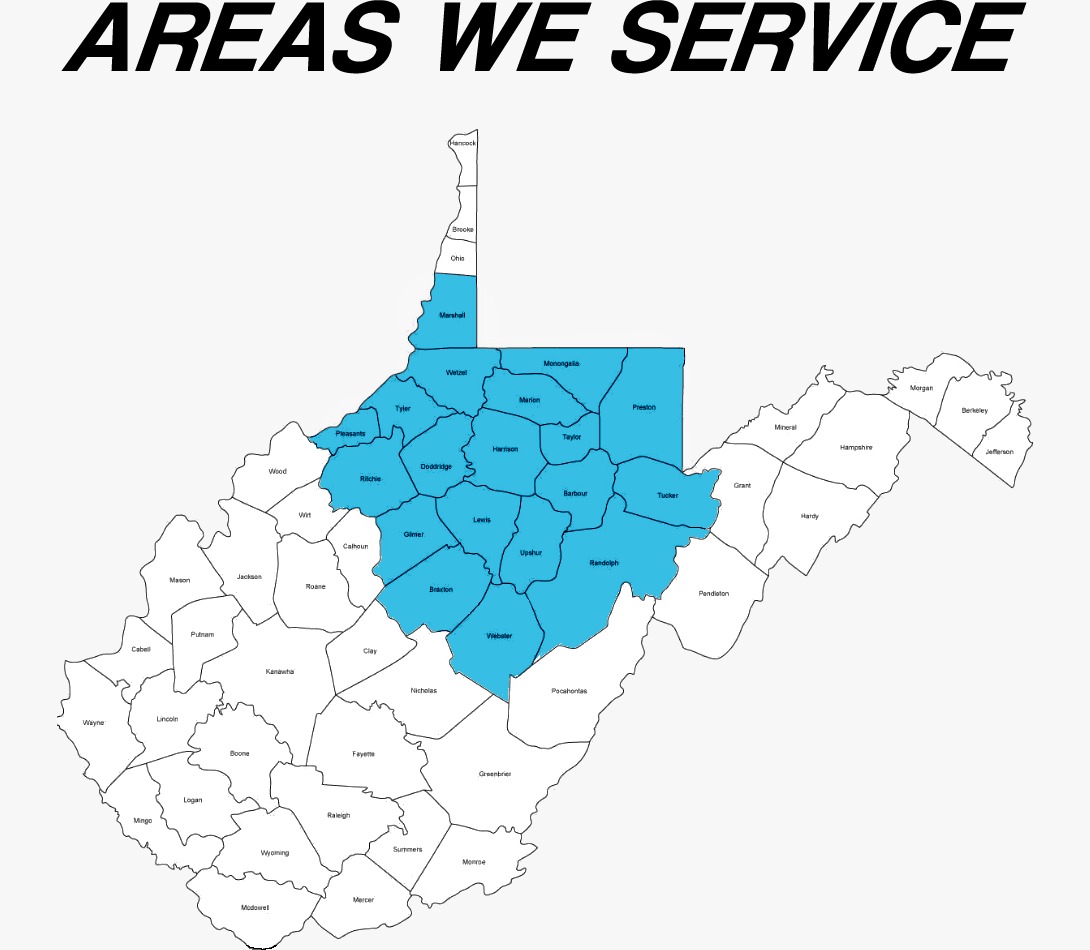 UPFORCED service area map